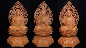 Những tượng Phật bằng gỗ luôn được nhiều người lựa chọn