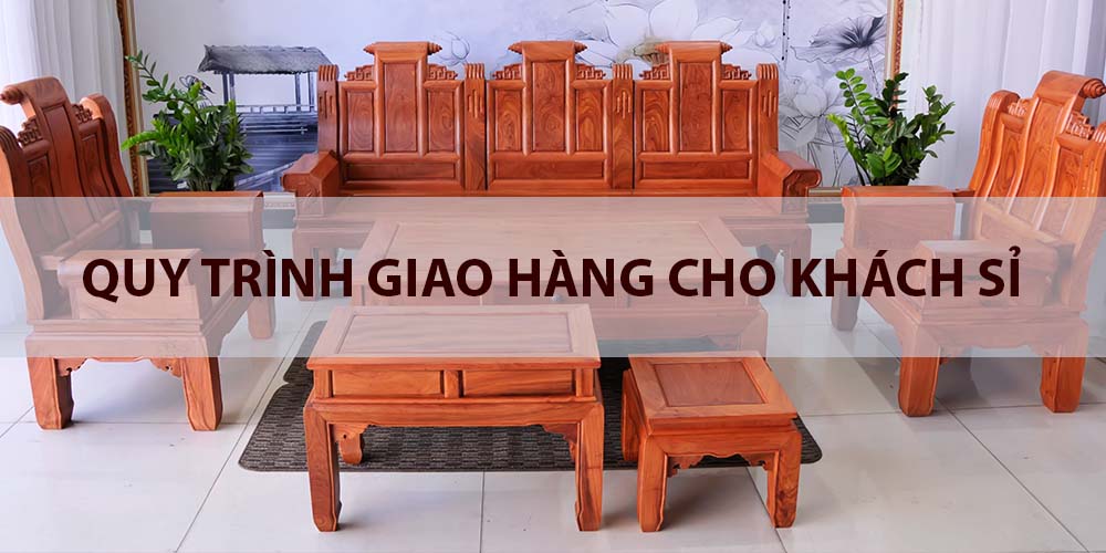 quy trình giao hàng cho khách sỉ