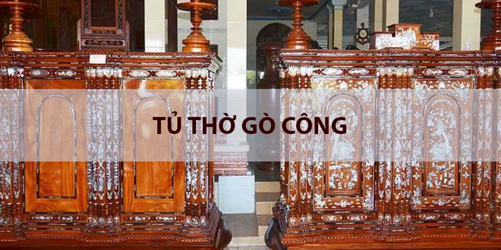 tủ thờ gò công