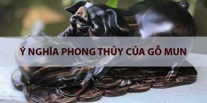 ý nghĩa phong thủy của gỗ mun