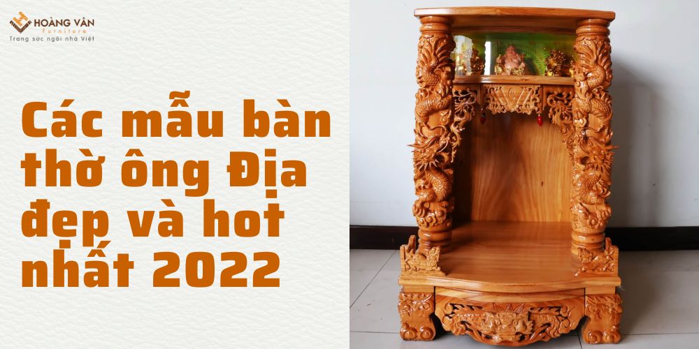 bàn thờ ông địa đẹp