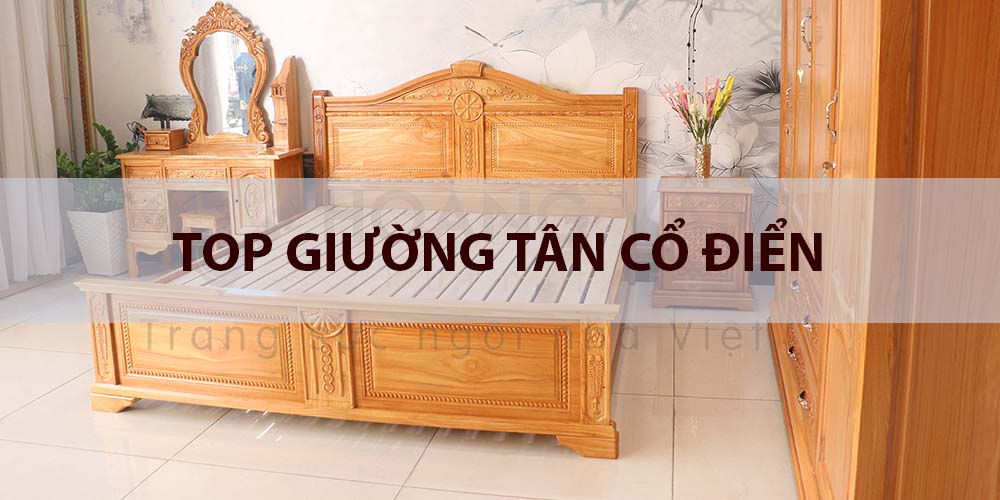 giường tân cổ điển