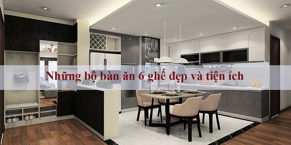 bộ bàn ăn 6 ghế