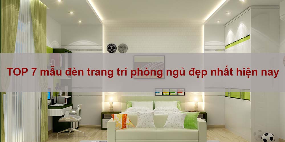 đèn trang trí phòng ngủ