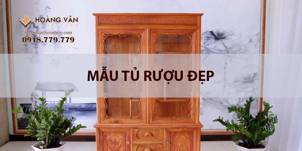 mẫu tủ rượu đẹp