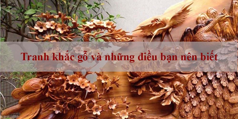 tranh khắc gỗ