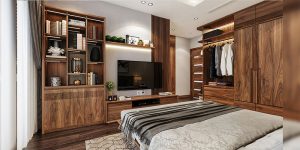 tủ quần áo gỗ tự nhiên