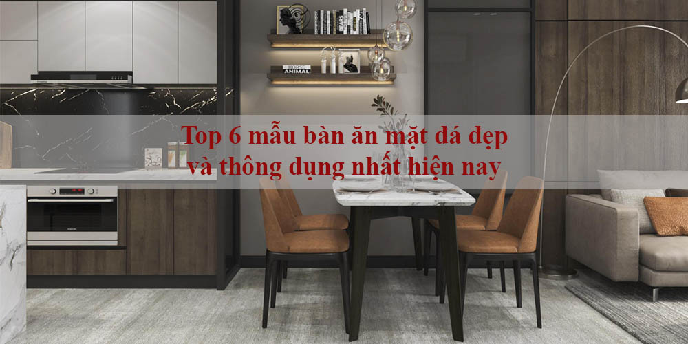 bàn ăn mặt đá