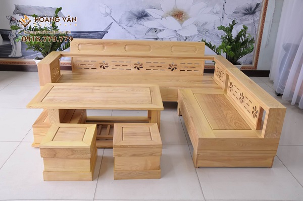 Bàn ghế góc hoa mai