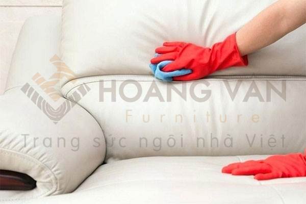 Hướng dẫn cách vệ sinh ghế sofa da