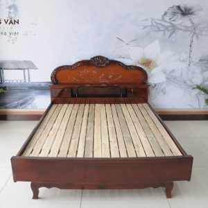 Giường Ngủ Gỗ Tràm Giá Rẻ GTG003