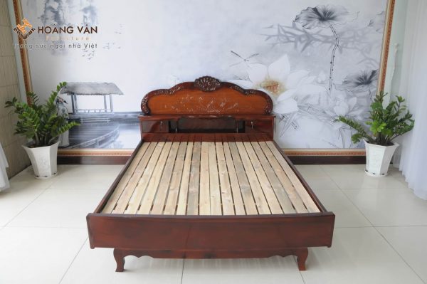 Giường Ngủ Gỗ Tràm Giá Rẻ GTG003