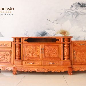 Kệ Tủ Để Tivi Gỗ Hương Đá